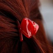 Know Connie hair accessories Korean small candy-catching clip caught Korea hollow triangle hair clip ponytail holder ornament