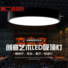 DH简约LED吸顶灯圆形卧室灯客厅灯创意个性书房餐厅阳台灯北欧