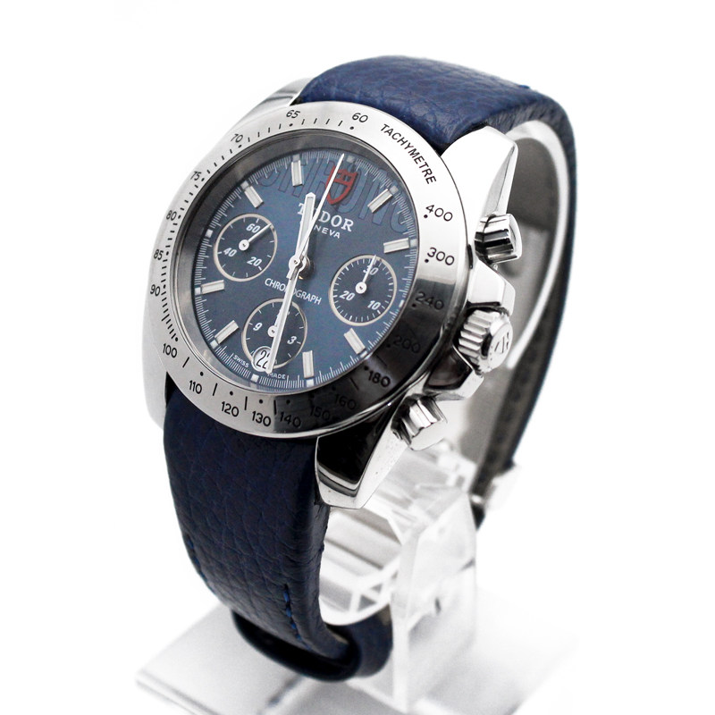 帝舵迅骑系列计时自动机械95新男表yf1150(非型号)