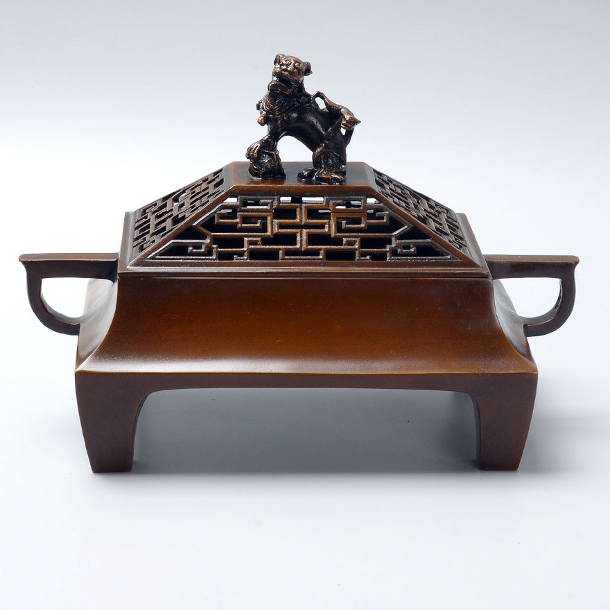 非遗传承人陈巧生 台几香熏炉 巧生炉 工美大师 仿古宣德炉