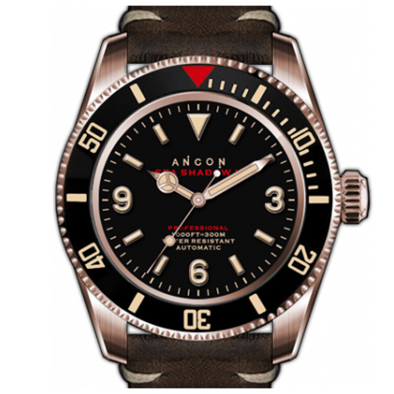 [9.9新]安肯男士自动机械表sea系列