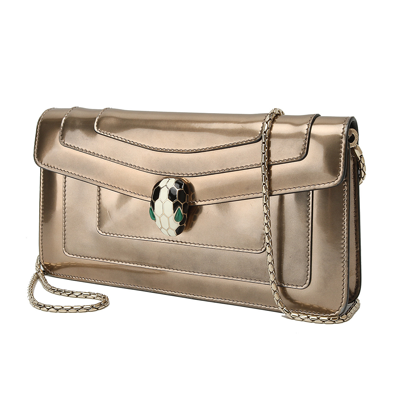 [9.0新]宝格丽bvlgari女士链条单肩斜挎包zhmp