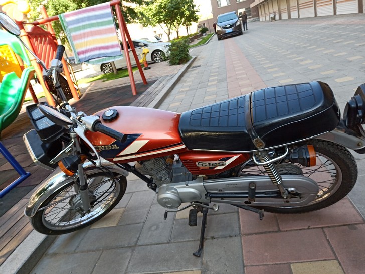 本田cg125三代花猫精品车况