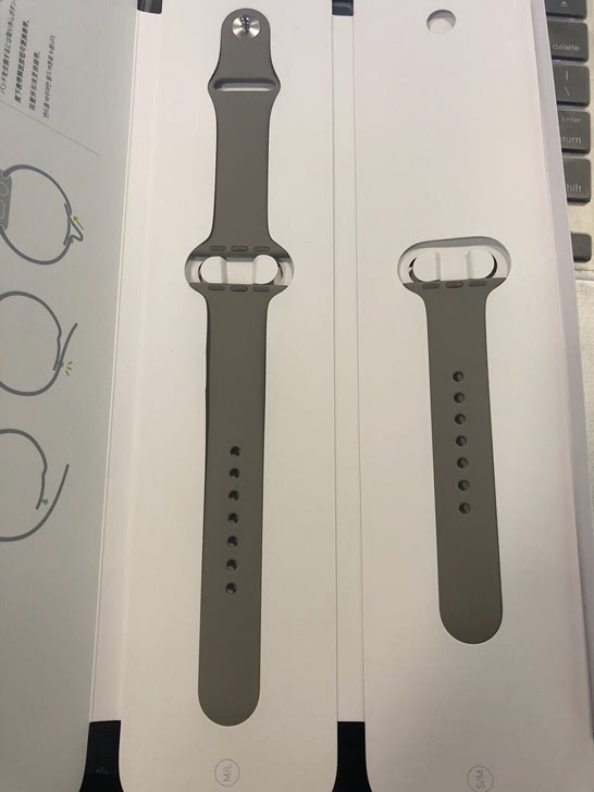iWatch苹果手表表带38MM卵石色运动表带