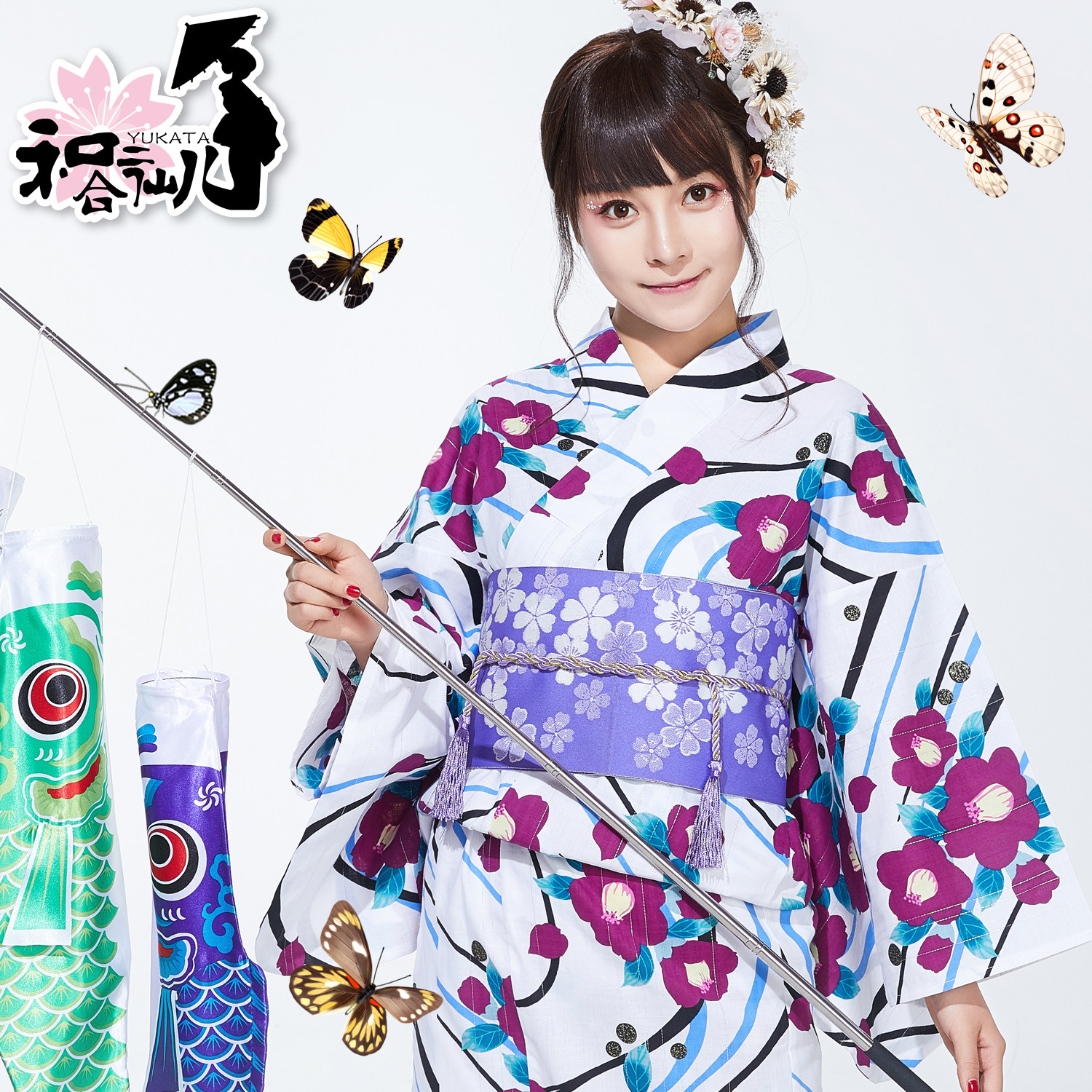 日本夏日祭浴衣 日本夏日祭浴衣图片下载