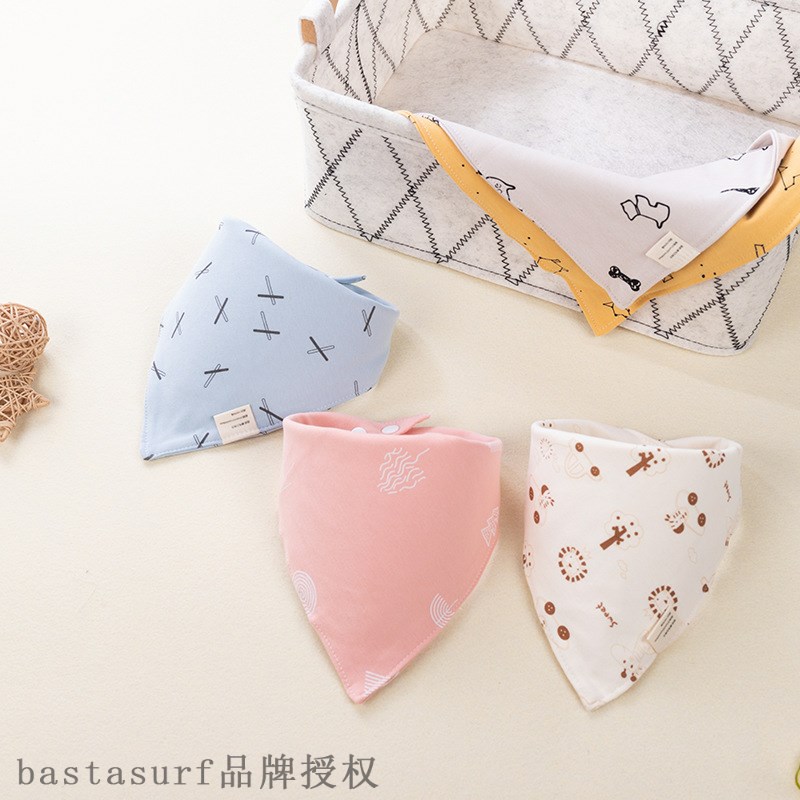 速发Sunshine chrysanthemum baby frosted triangular towel new