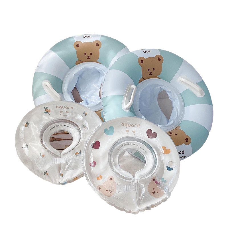 婴儿游泳圈颈圈宝宝儿童0岁新生脖圈腋下泳圈趴圈12w36个月以