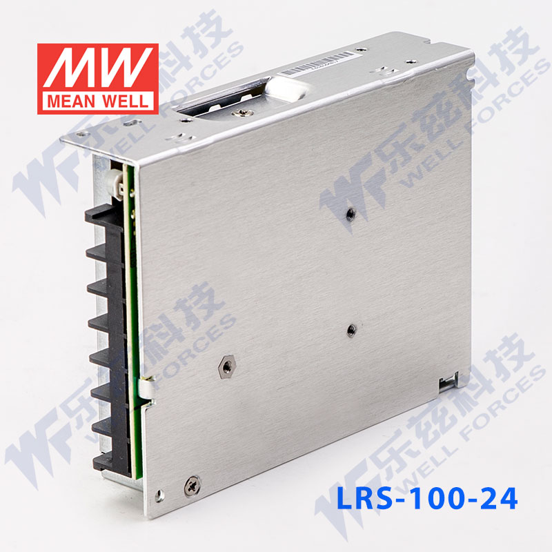 LRS-100-24台n湾明纬100W24V开关电源4.5A直流DC变压器