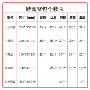 新品鞋盒a纸箱半高箱瓦楞纸箱快递包装箱加固纸盒纸箱订做电商专