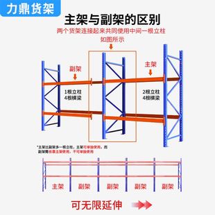 。重型托盘货架置物架大型仓库仓储铁架子加厚金属拆装库房货物架