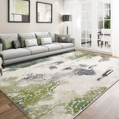 洋玫瑰 地毯客厅l家用茶几毯北欧现代简约防滑地毯卧室少女床