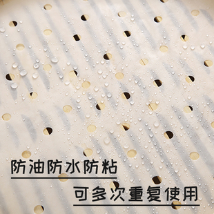新品大号蒸笼纸蒸馒头包子垫子不粘家用商用食品级一次性蒸纸垫纸