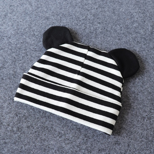 极速Baby Hat With Ears Cotton Warm Newborn Accessories Baby