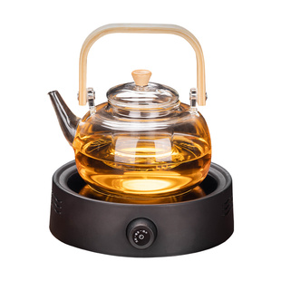 煮茶壶茶具套装电陶炉玻璃养生壶烧水功夫茶杯花茶泡茶器家用茶炉