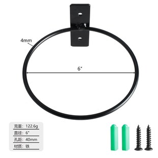急速发货挂墙式壁挂式植物和花盆架黑色花盆挂钩盆栽支架家居园艺