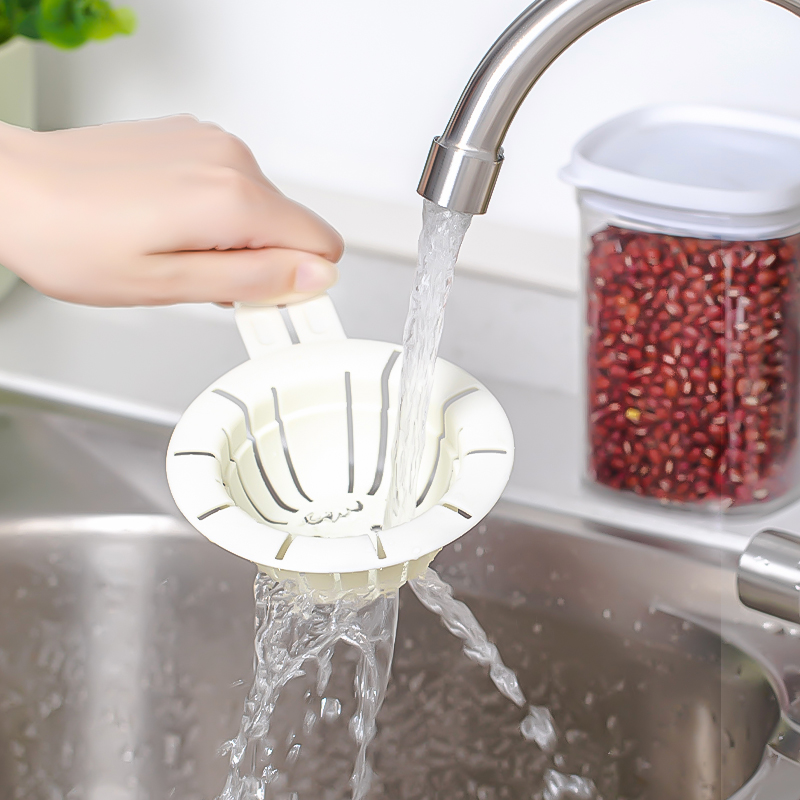 现货速发家用水槽过滤网厨房下水道防堵防臭神器洗菜洗碗水池漏水
