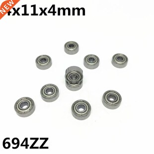 极速50Pcs 694ZZ R-1140ZZ 4x11x4 mm Deep groove ball bearing