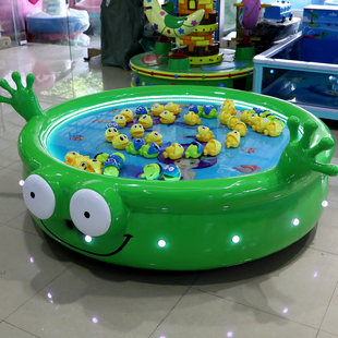 儿童新款电玩城娱乐设备夜市广场摆摊摊位机钓青蛙游戏机游乐项目