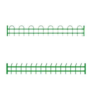 草坪护栏花园栅栏围栏绿化带铁艺花坛隔离栏庭院设篱笆可定制栏杆