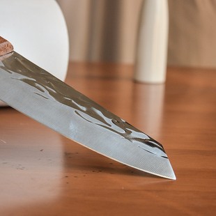 不锈钢菜刀厨房切片切肉刀家用女士切菜专用刀轻巧锋利斩切两用