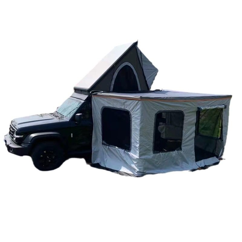 新品270度g车边帐篷遮阳篷车载扇形天幕房车侧边帐车顶帐篷免搭建遮阳