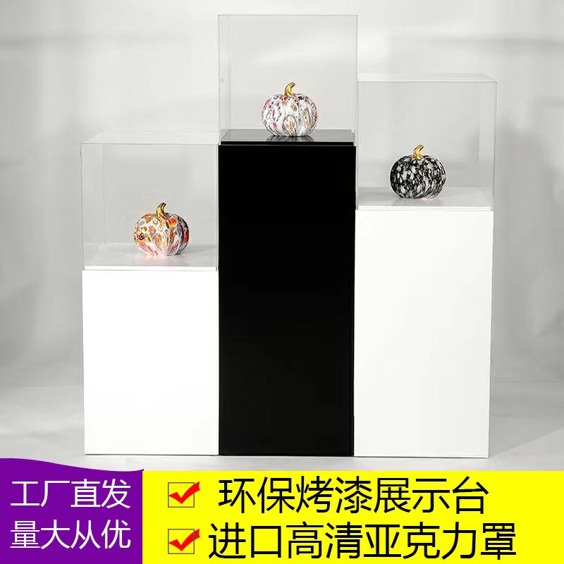 亚克力展示柜手办摆件雕塑工艺品透明防尘罩有机玻璃罩展台展示台