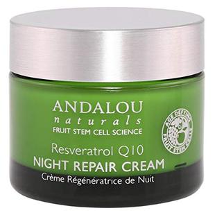 速发Andalou Naturals Night Crm Repair Resvrtrl 1.7 Fl Oz(Pac