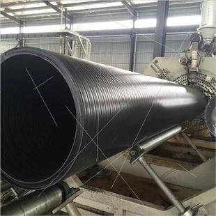 厂家HDPE中空壁缠绕管A型双壁波纹管高密度聚乙烯钢带管克拉管多