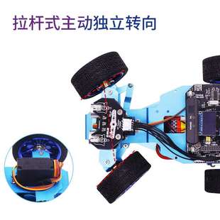 急速发货亚博能独 STM3小视觉2巡线车O立舵机转向机器智人7V670摄