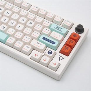 XDA高度塑料主题机械键盘PBT热升华68/75/87/98S/104配列通用键帽