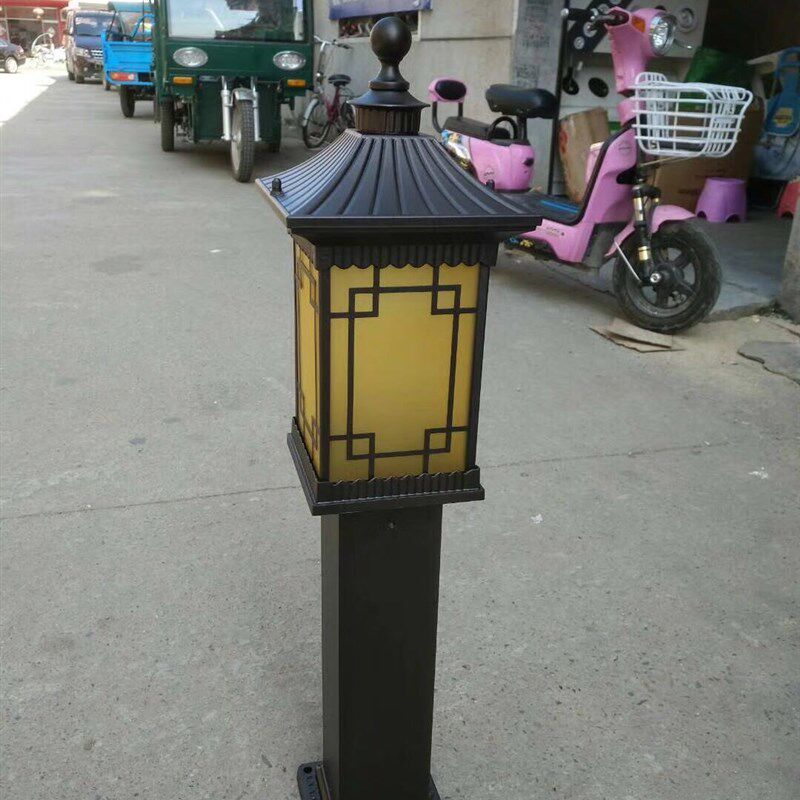 新品欧式复古草坪灯小区别墅花园草地h灯铝材防锈路灯杆户外防水