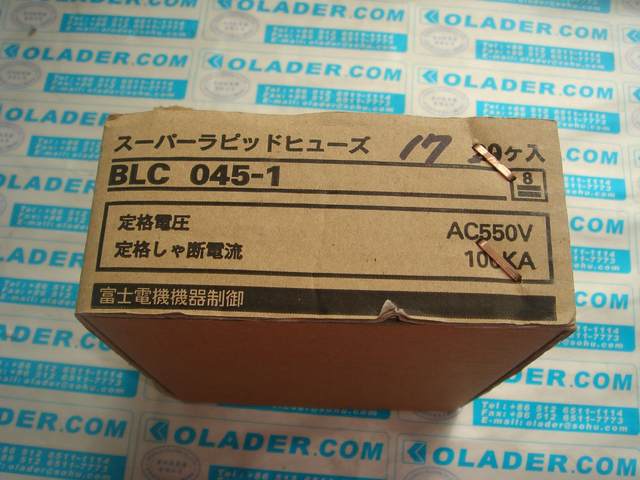 FUJI ELECTRlIC BLC045-1 日本富士电机栓保险丝【OLADER欧莱德】