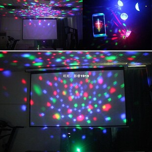 推荐Usb Crystal Ball Lamp Disco Portable DJ Party Mood Stage