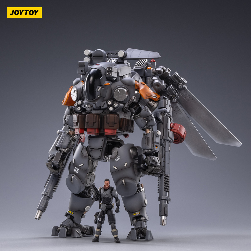 高档JOYTOY暗源铁骸06轰击型机甲兵人成品模型手办变形玩具机器人