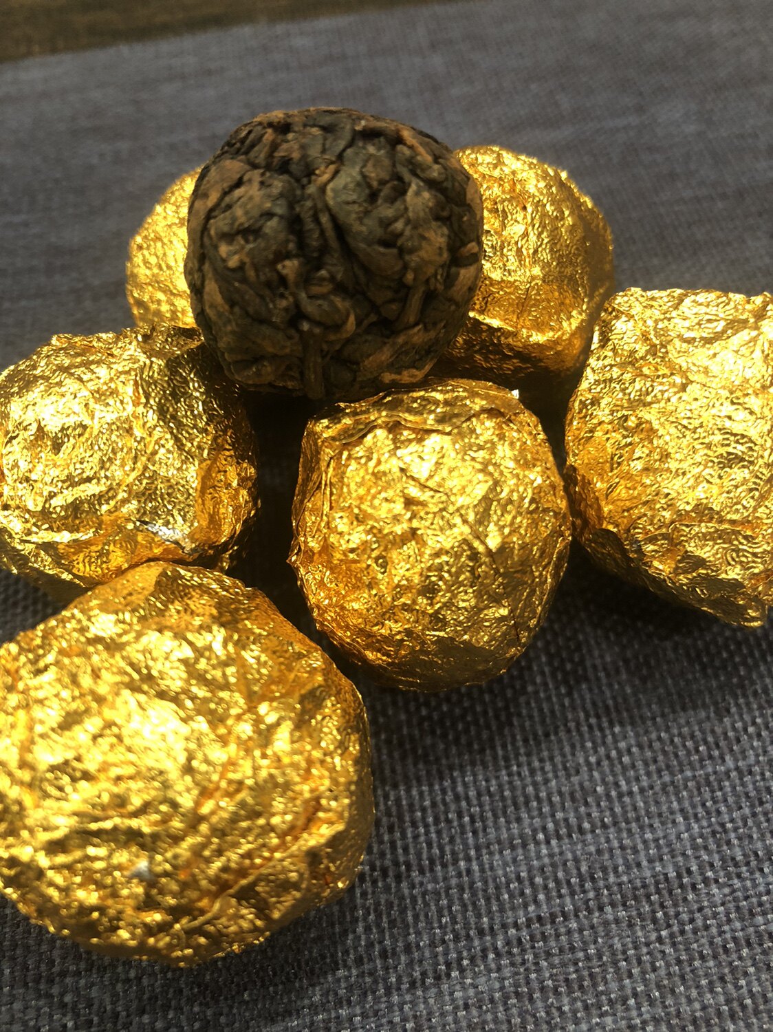 2012年班盆龙珠200克滋味醇厚厚顺汤水细腻粘稠普洱