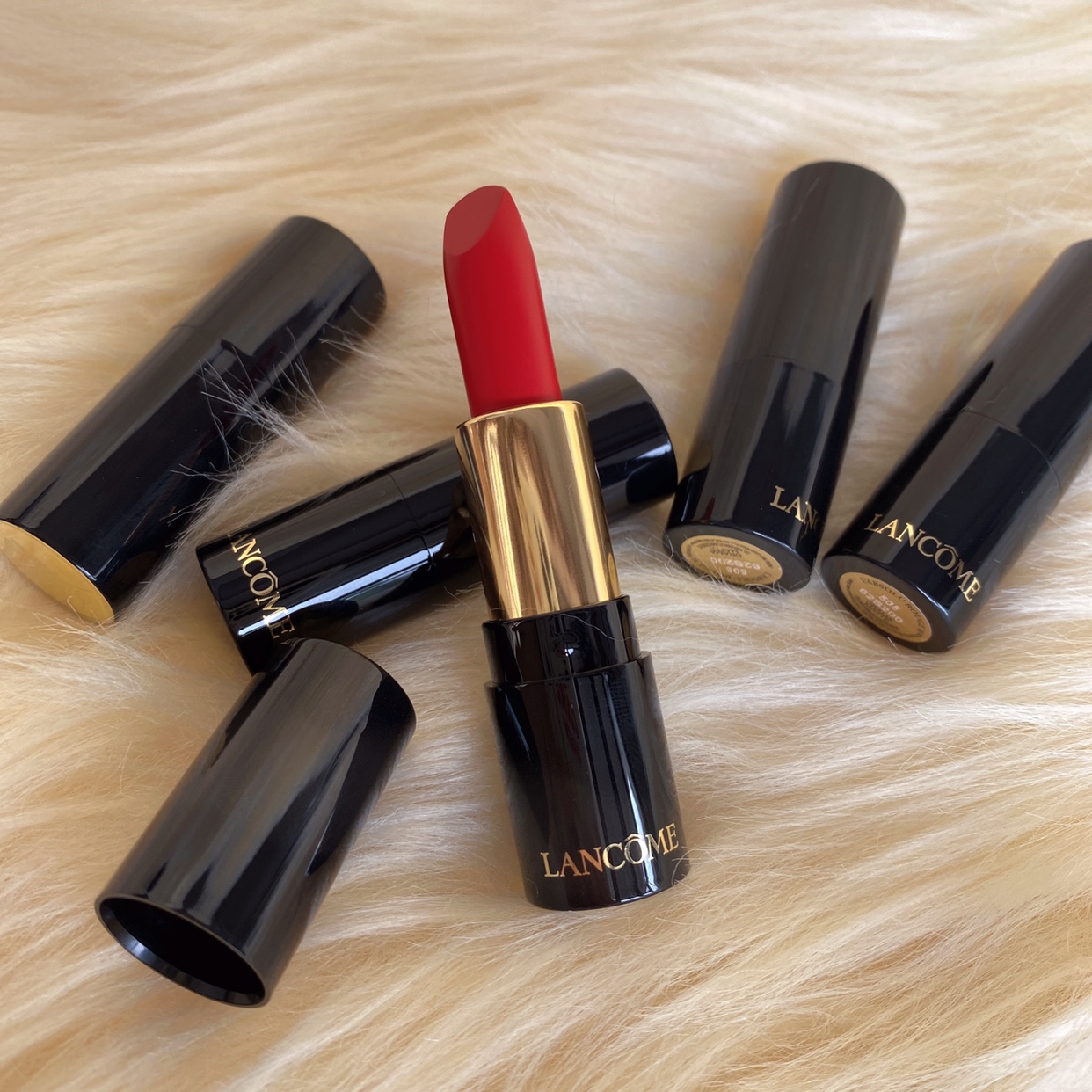 lancome兰蔻口红小样505#菁纯丝绒试用装唇膏1.6g