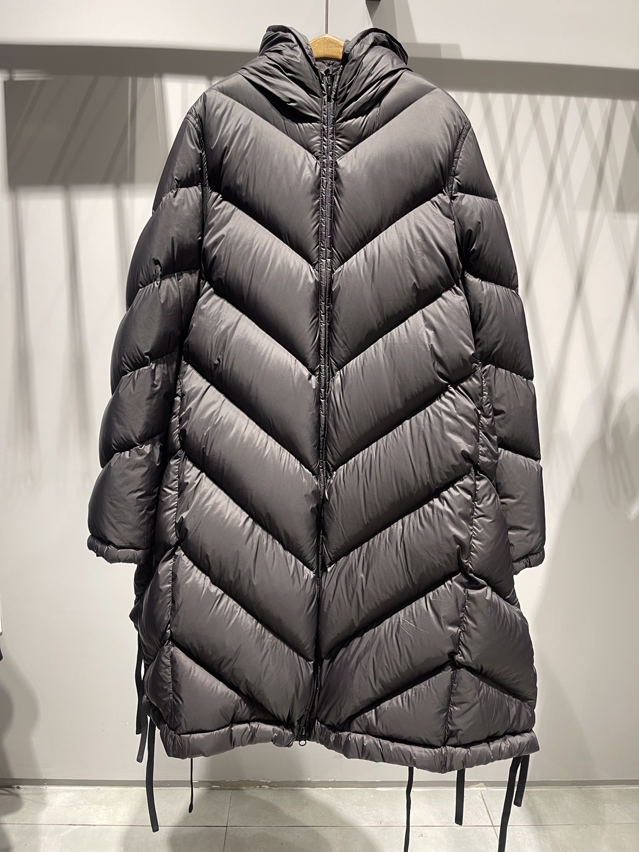 江南布衣 jnby 20秋冬长款带帽羽绒服  5ka700330 1990 专柜正品