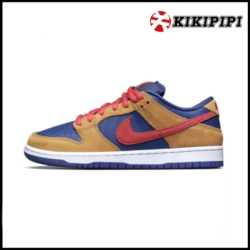 Nike SB Dunk Low Pro Papa Bear 棕红蓝 男女滑板鞋 BQ6817-700