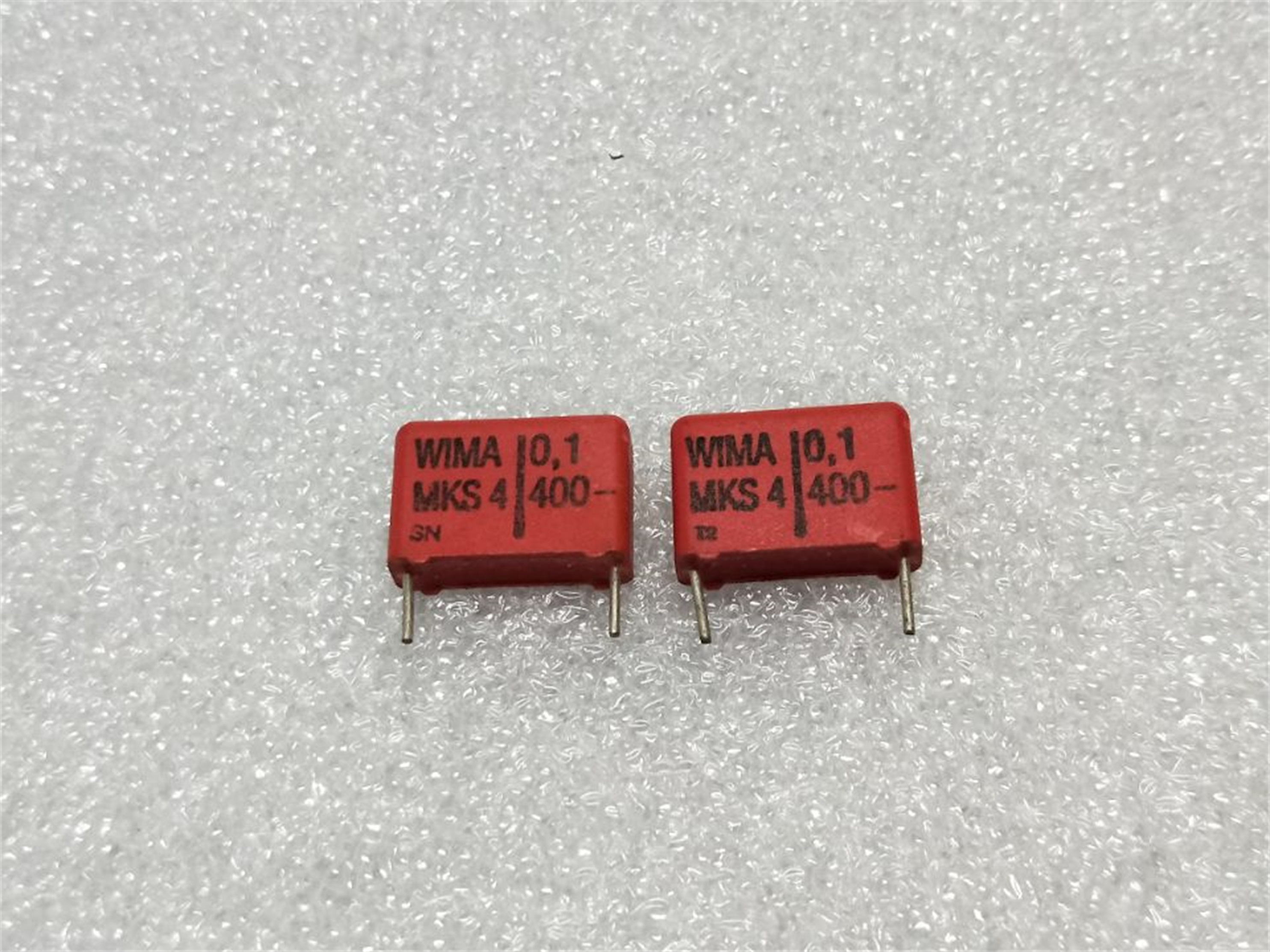 诚祥电子 德国威马 WIMA MKS4 薄膜电容 400V0.1UF 104 脚距15MM