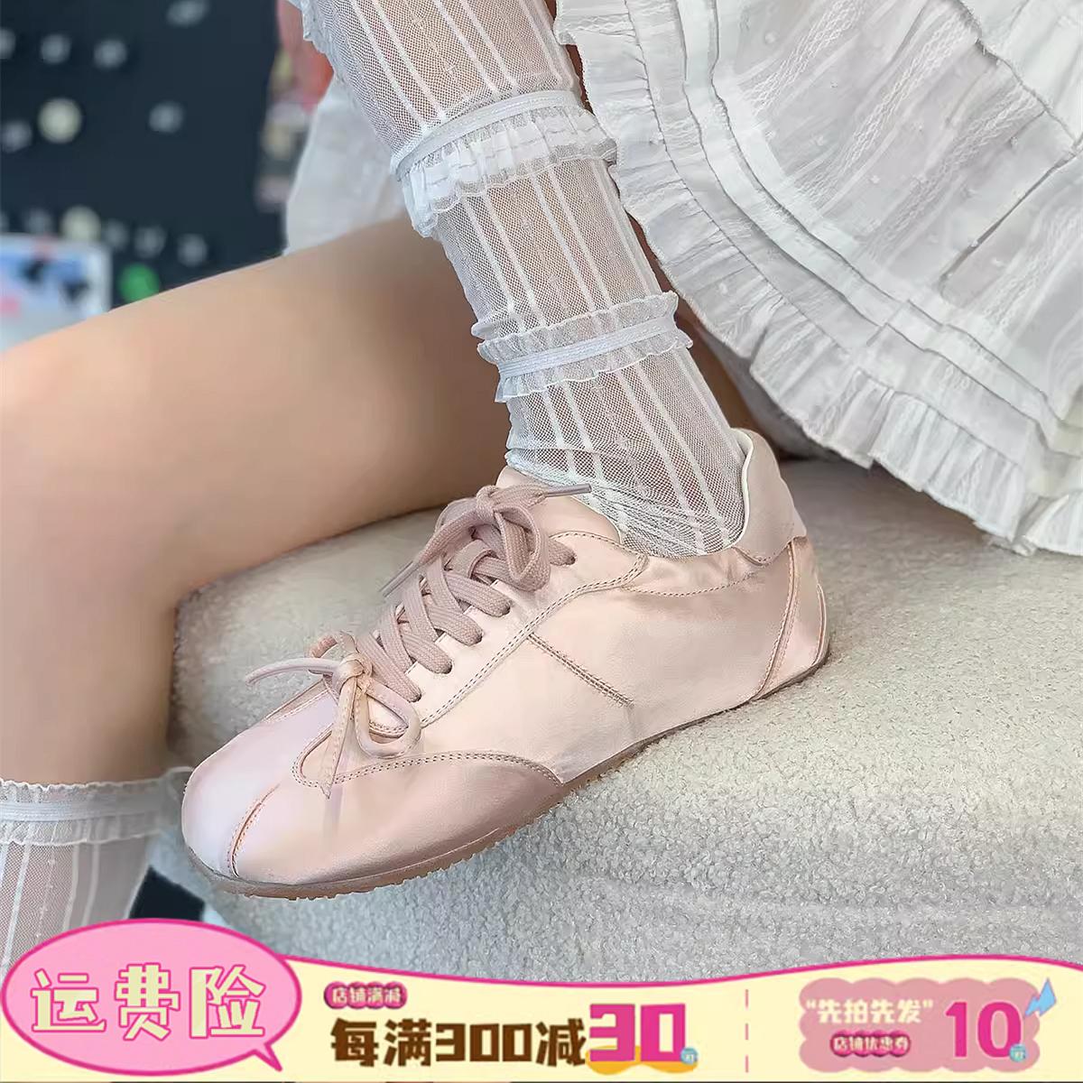 2024春新品百搭软底芭蕾舞鞋女绸