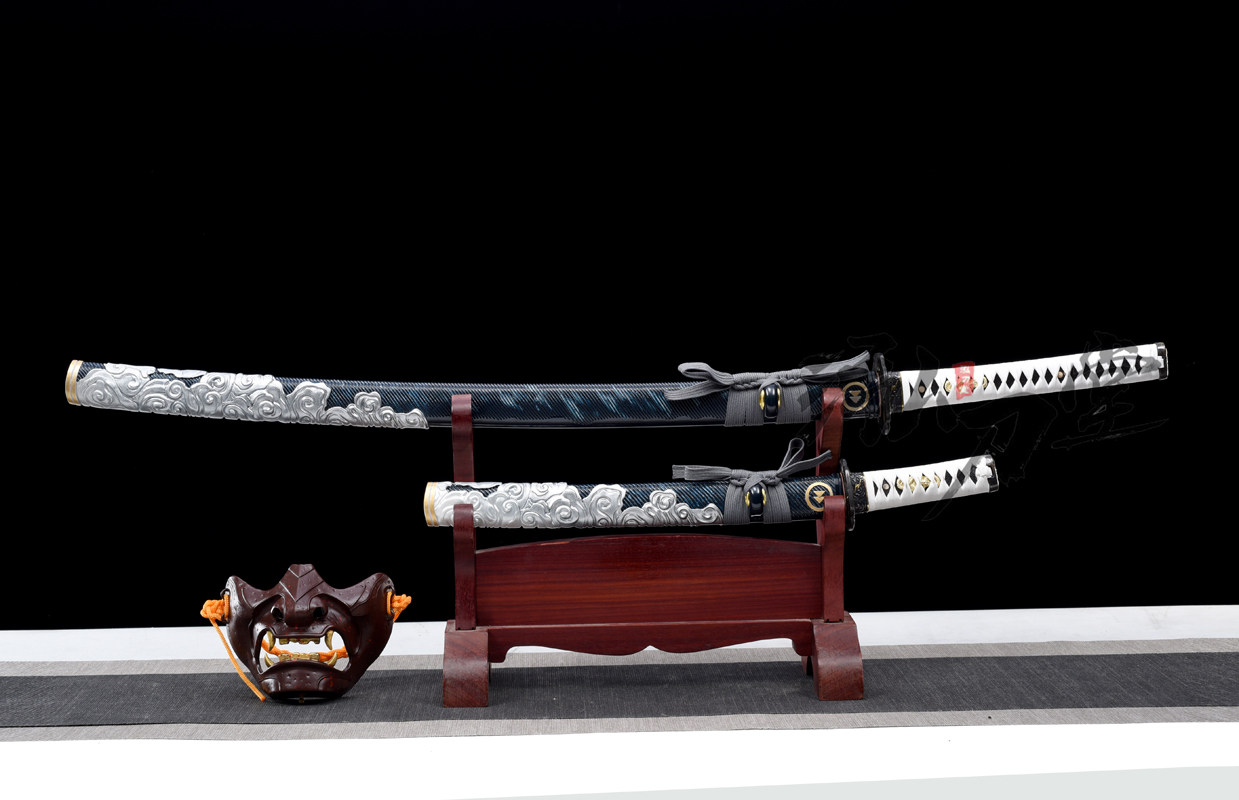 泓刀堂 对马岛之魂周边境井家的风暴境井仁刀现货战鬼面具未开刃