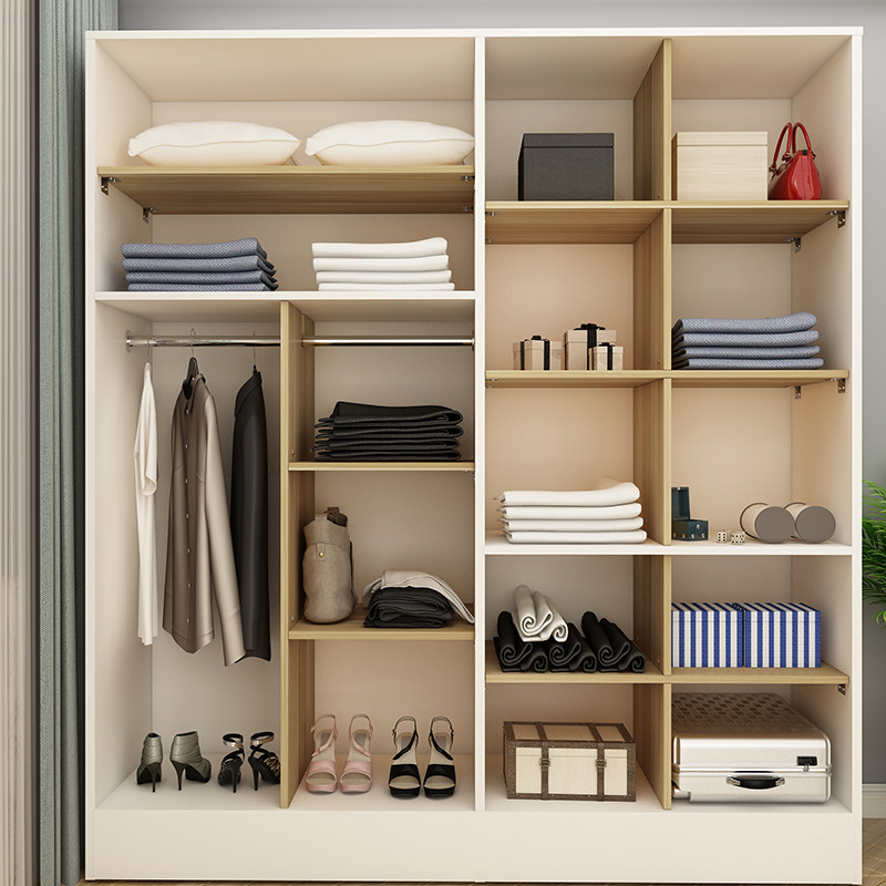 一折定做柜子隔板_定制隔板收纳木质柜子分层衣柜木板衣橱隔断分隔层