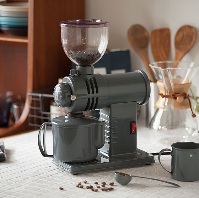 日本小富士电动咖啡豆磨豆机dxr220电动fuji royal鬼齿平刀咖啡机