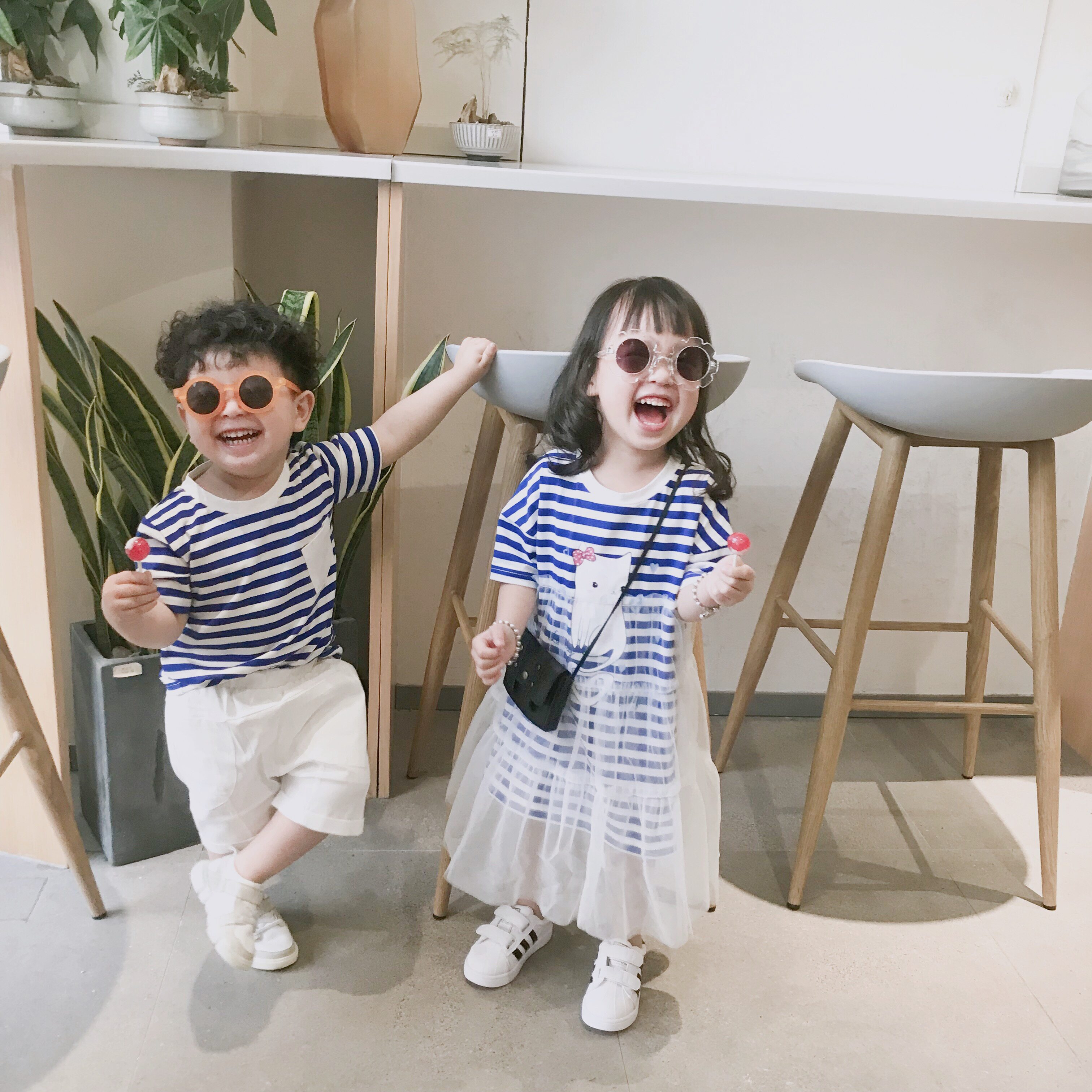 龙凤胎套装兄妹装夏