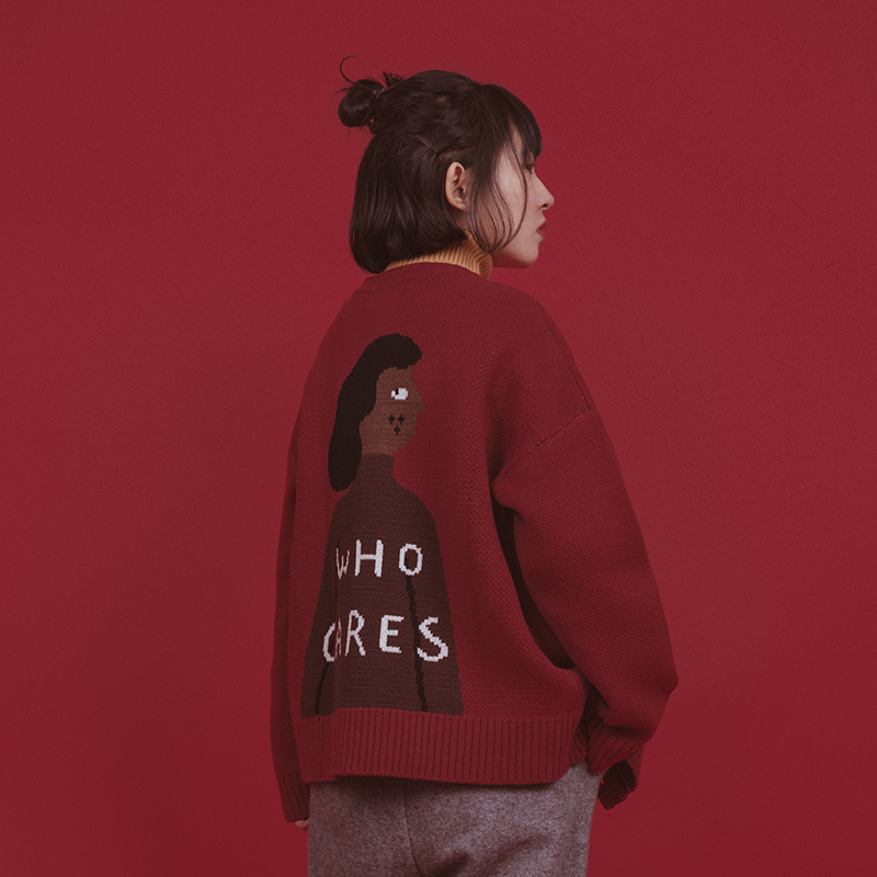2018新品伴个子爵odd maker「黑人」毛衣开衫外套|ruв категории Женская одежда, свитер - от Buy2taobao.com для оказания профессиональной услуги покупки агента Taobao