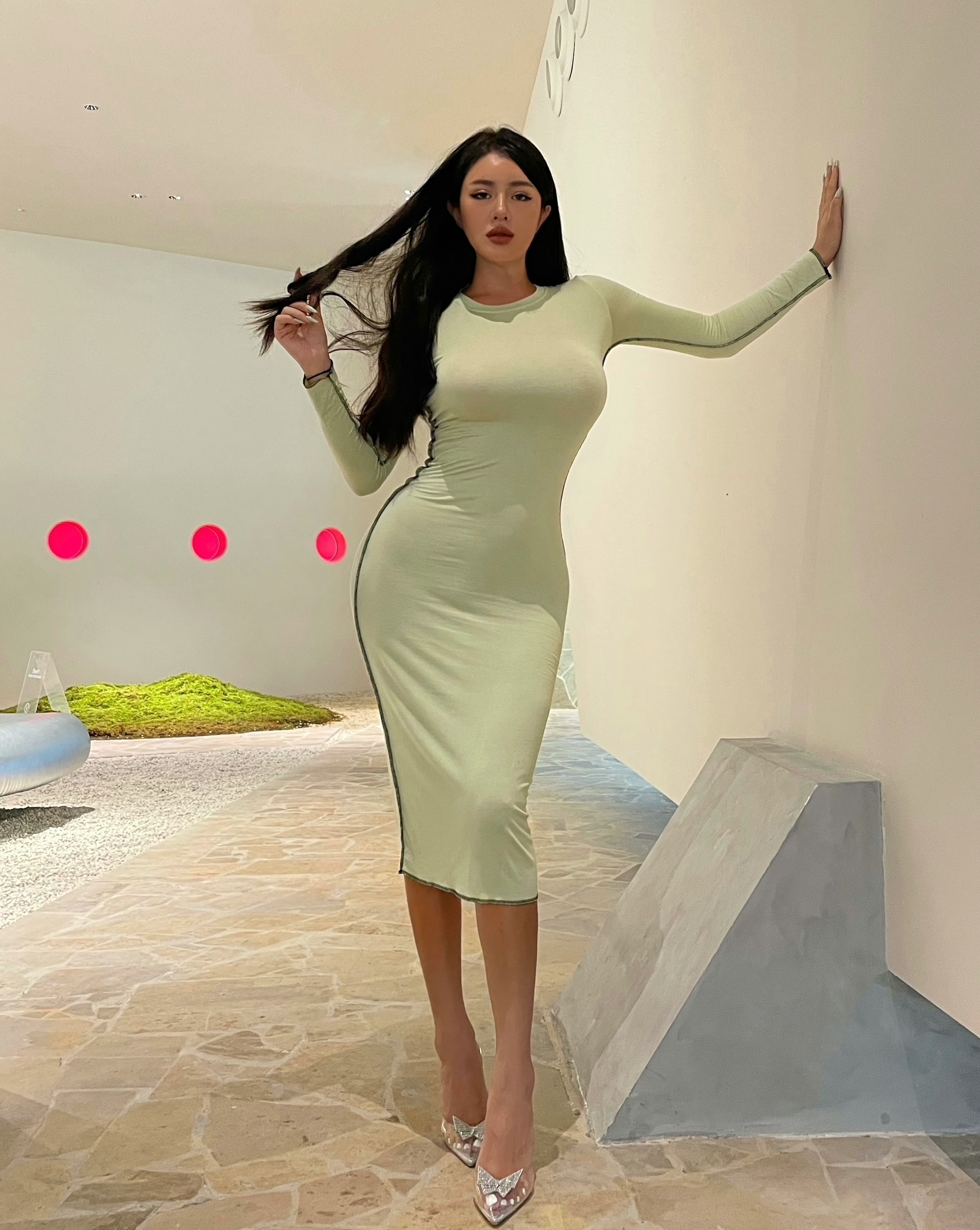 粉色洛杉鸡的优惠券大全—la pinky卡戴珊同款欧美显瘦包臀性感运动