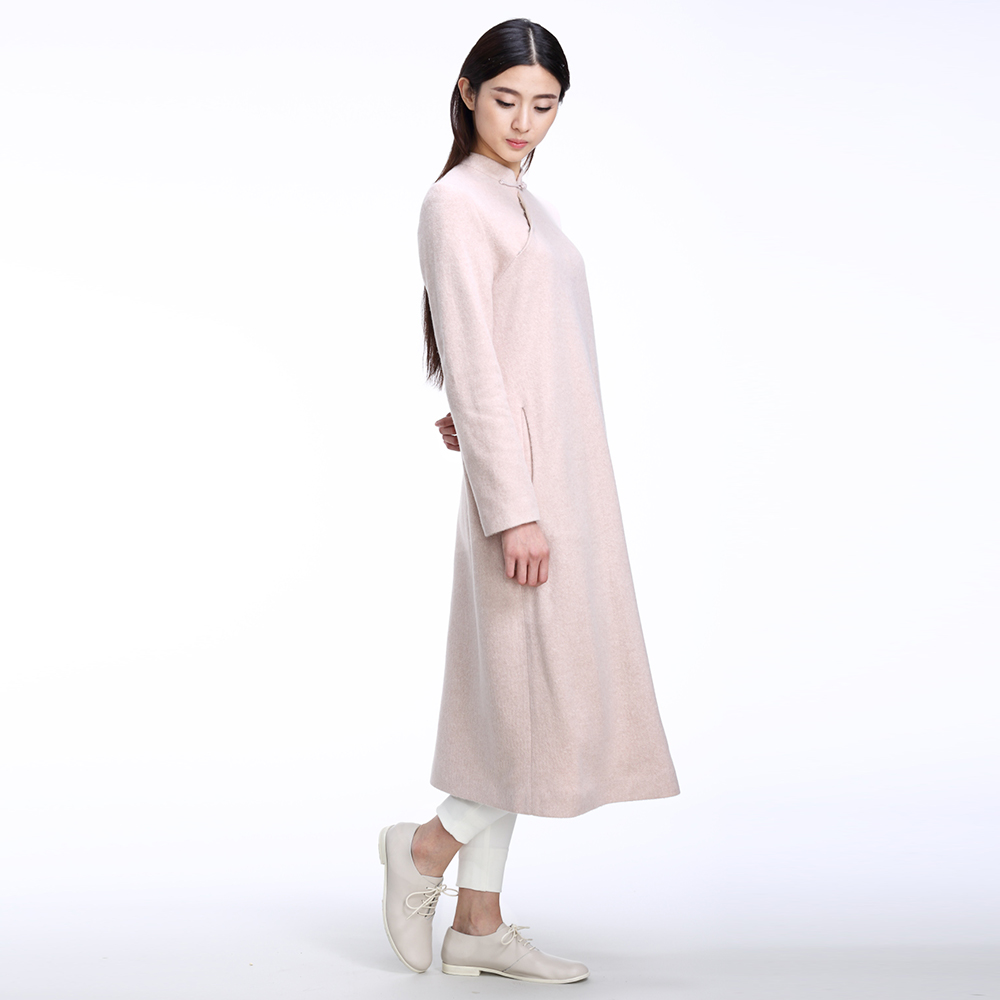 原创品牌禅意复古设计羊毛立领连衣裙 中式长袍长衫 茶服禅服|msdalam kategori Butik wanita / wanita, pakaian - dari Buy2taobao.com untuk memberikan perkhidmatan ejen Taobao profesional membeli