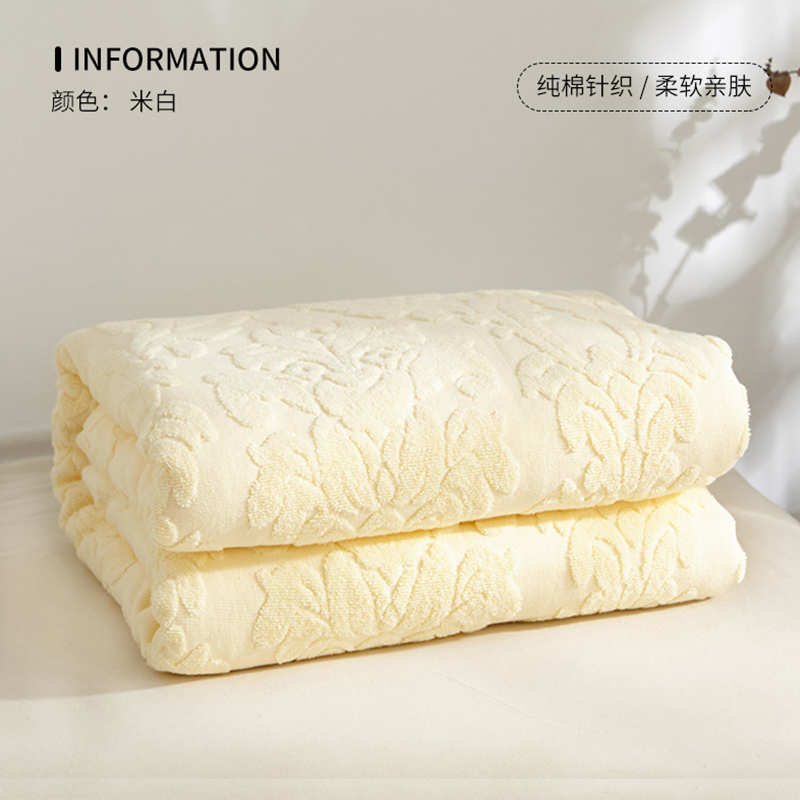 恒源祥老式纯棉毛巾被夏季全棉空调盖