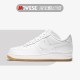 Nike Air Force 1 Low空军一号白生胶男款低帮休闲板鞋DJ2739-100