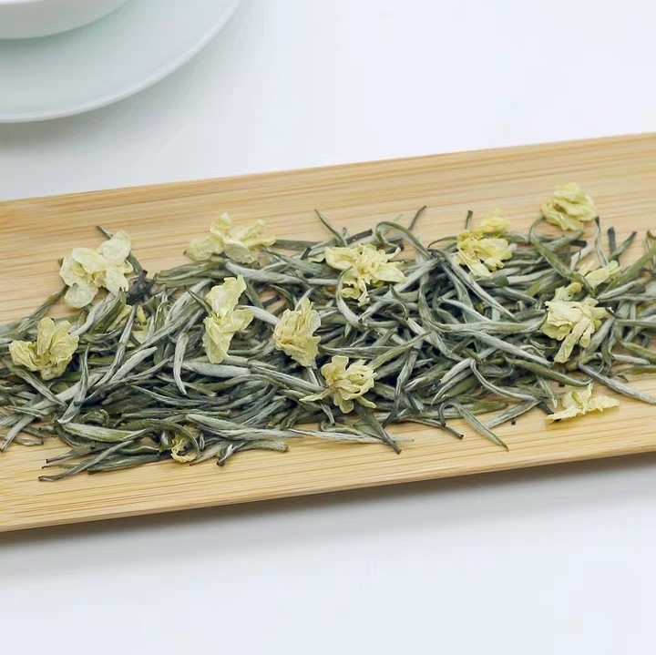 茉莉兰妃兰花花香花茶茶叶浓香香型小银银针茉莉花茶